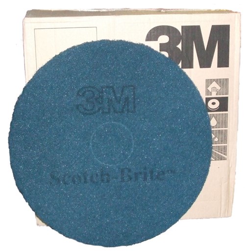 3M Premium Blue Floor Pads 17" (single)