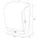 Katrin 92025 Inclusive Black System Towel Dispenser 