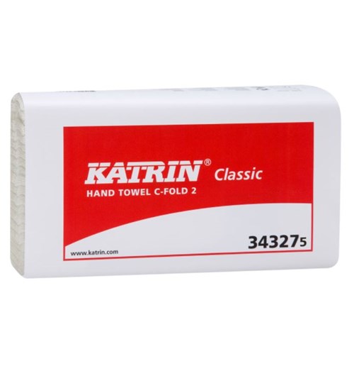 Katrin 343275 Classic C-fold Hand Towel 2 (18x125)
