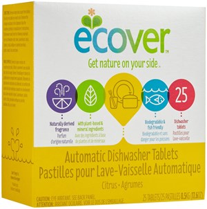 Ecover All-in-One Dishwasher Tablets (case of 25)