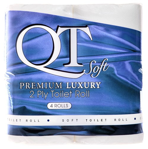 QT Soft 2ply - Premium Luxury Toilet Roll (40 rolls) QTS2P