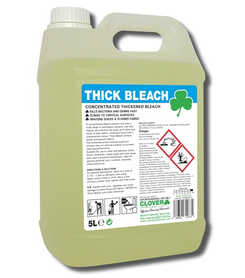 Clover Thick Bleach 5litre (215)