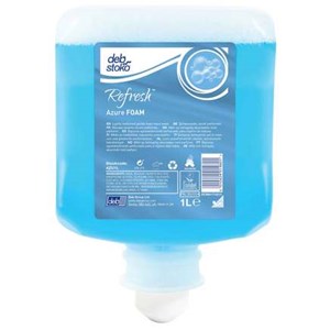 Deb Refresh Azure Foam Hand Gentle Hand Wash AZU1L (6x1litre)