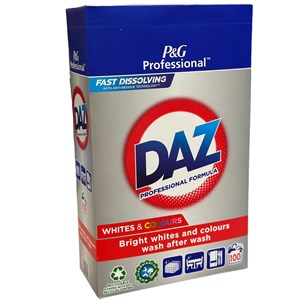 Daz Professional Washing Powder for White & Colours (100 wash) 6kg