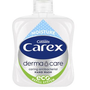 Carex Dermacare Moisture Hand Wash 6x500ml (refill bottles - NO PUMPS)