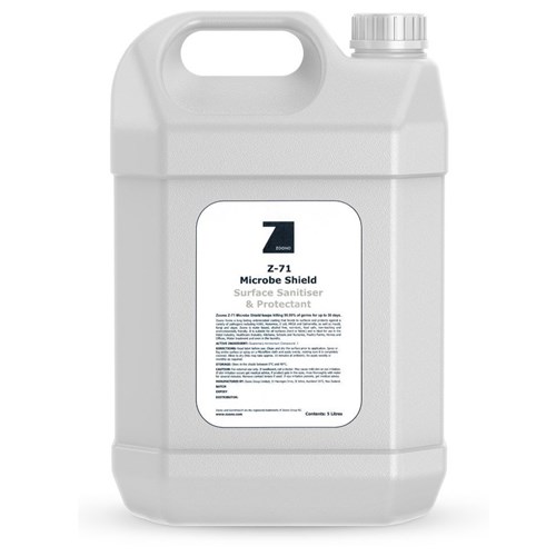 Zoono Z-71 '30 day protection' Advanced Surface Sanitiser 5litre