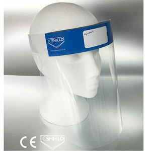ICSHIELD Disposable 500mic CE Appproved PPE Visor