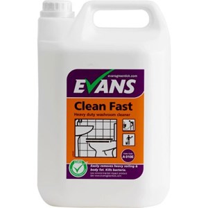 Evans Clean Fast Heavy Duty Washroom Cleaner 5litre