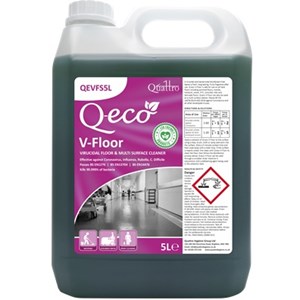 Q-Eco V-Floor Virucidal Floor & Surface Cleaner 5litre (QEVFS5L)