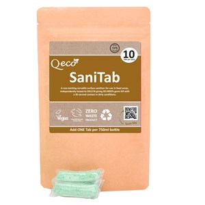 Q-Eco SaniTab - Surface Sanitiser Sachet Conc (pack of 10)