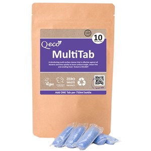 Q-Eco MultiTab - Fragranced Disinfecting Cleaner Sachet Conc (pack of 10)