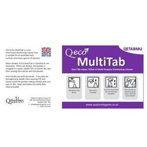 Q-Eco MultiTab Spray Label (RTU)