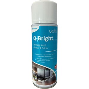 Q-Bright Stainless Steel Cleaner & Polish 400ml