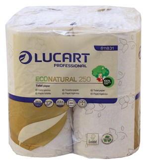 EcoNatural 250 Conventional Toilet Roll 2ply 64 Rolls