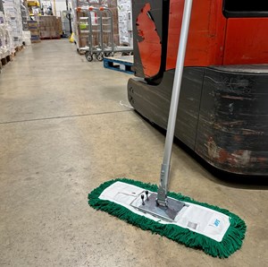 SYR 40cm/16" Green Dust Control Sweeper COMPLETE